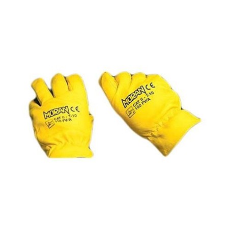 GUANTES FLOR AMARILLO PAR TALLA 8 100FVA PAR