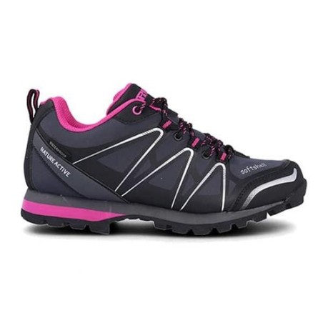 ZAPATO TREK LUCIA GRIS-FUCSIA T-41
