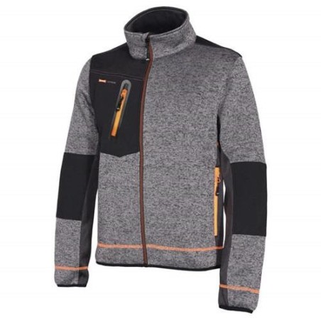CHAQUETA ISSA LINE REVENGE GRIS T-XL 8881B