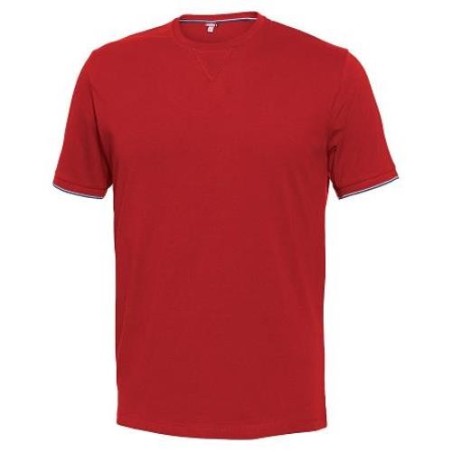 CAMISETA RAPALLO 100% COTONE ROJO 8182 T-3XL