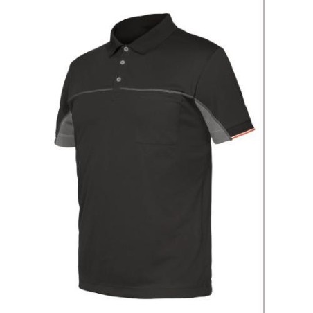 POLO ISSA EXTREME MANGA CORTA GRIS T-XXL