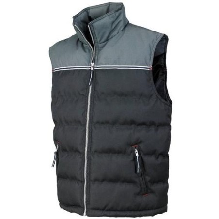 CHALECO OCEAN ACOLCHADO NEGRO/GRIS 4065 TALLA L