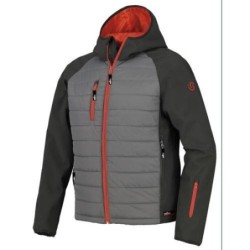 CHAQUETA BONNY GRIS-NEGRO 4094B T- S