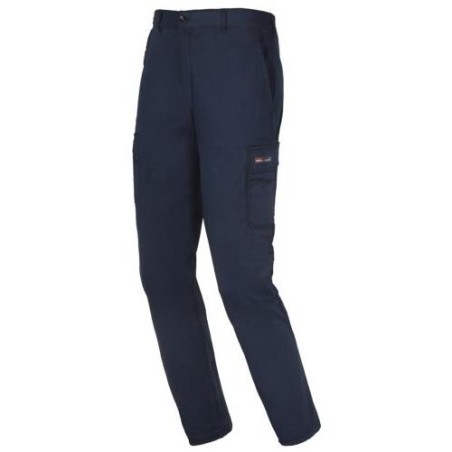PANTALON ALG.EASY STRETCH AZUL 8038-M