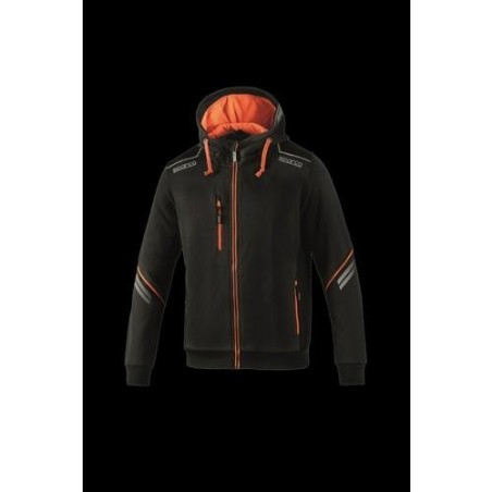 SUDADERA TECNICA COLORADO NEGRO/NARANJA T.S