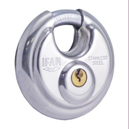 CANDADO CIRCULAR INOXIDABLE 000550