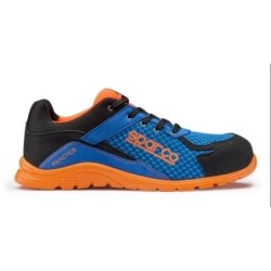 ZAPATILLA PRACTICE AZAF AZUL / NARANJA S1P T- 38