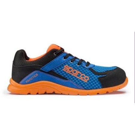 ZAPATILLA PRACTICE AZAF AZUL / NARANJA S1P T- 47