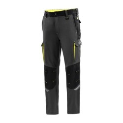 PANTALON TECH TROUSERS GRIS AMARILLO FL TALLA XXL