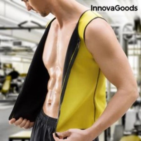 CHALECO DEPORTIVO EFECTO SAUNA HOMBRE T-L V0100880
