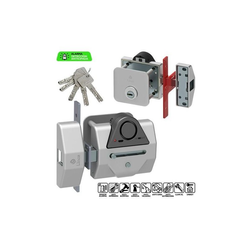 CERROJO 7930-RSA TRASTERO CON ALARMA