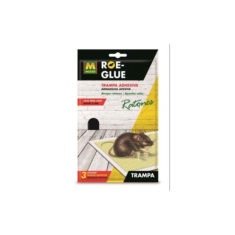 TRAMPA ADHESIVA RATONES ROE GLUE (3) 231185