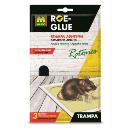 TRAMPA ADHESIVA RATONES ROE GLUE (3) 231185