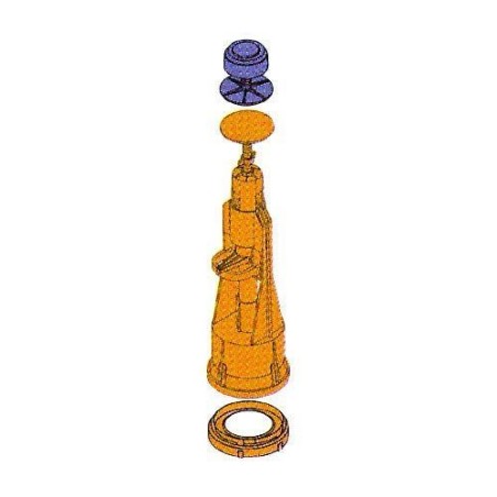 CONJUNTO CAMPANA UNIVERSAL CISTERNA BAJA TYFON 4