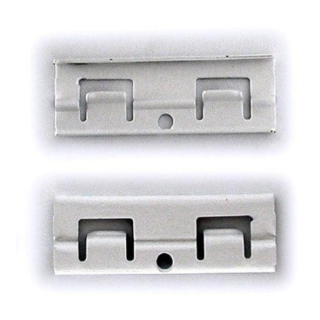 EMPALME RIEL SIN ALUMINIO BLANCO 7908BL