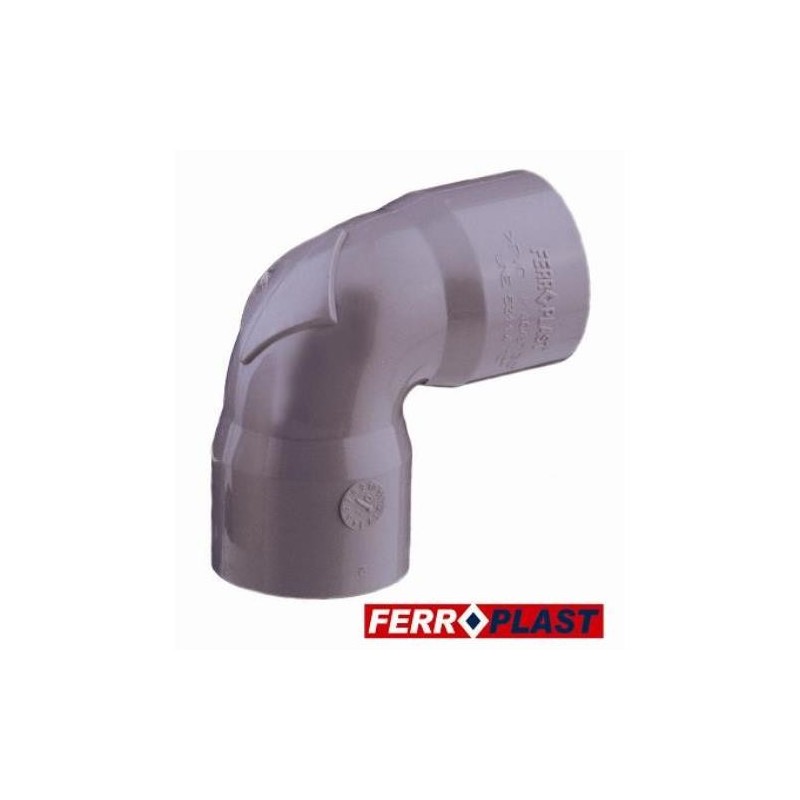 CODO PVC GRIS HM.-HM. 87   40 MM. 205283