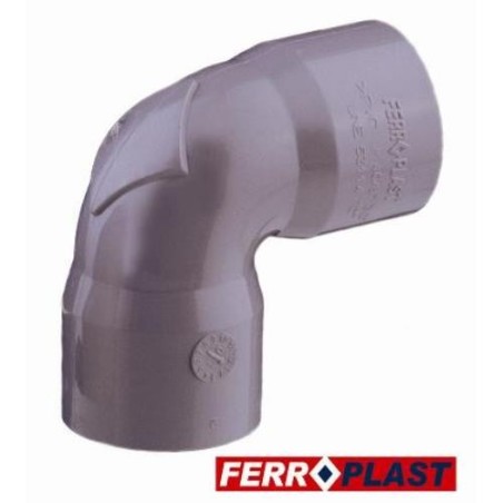 CODO PVC GRIS HM.-HM. 87   40 MM. 205283