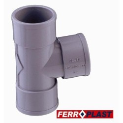 INJERTO PVC GRIS HM.-HM. 87   32 MM. 205343