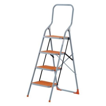 TABURETE ACERO 4 PELDAÑOS ANCHO B0140