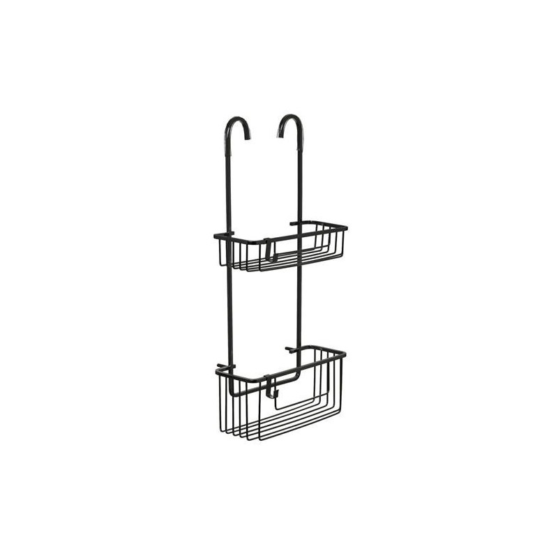 CESTILLO C/ COLGADOR GRIFO 2 ALT ALUMINIUM / BLACK