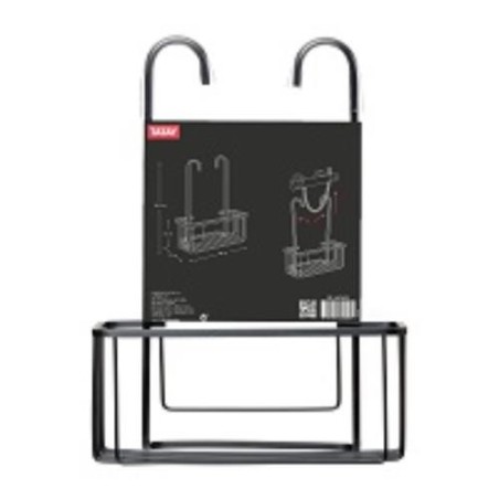 CESTILLO COLGADOR ALUMINIUM BLACK 6603400