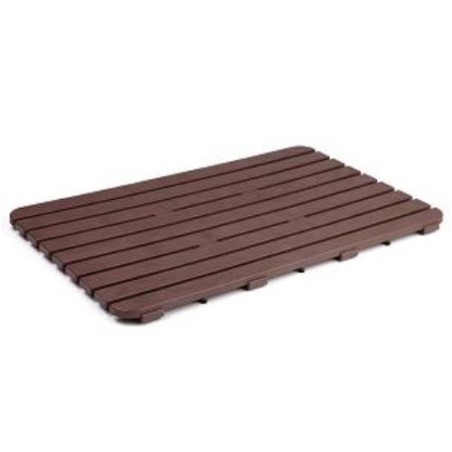 TARIMA BAÑO RECTANGULAR OSCURA 5530100