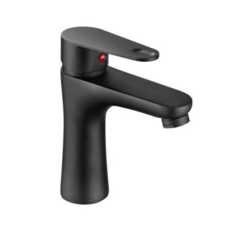 GRIFO MONOMANDO DANUBIO NEGRO LAVABO 49052