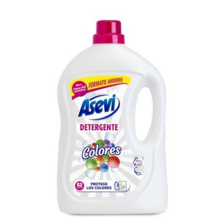DETERGENTE ASEVI COLORES 52 LAVADOS 3120ML 23673