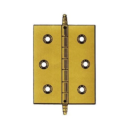 BISAGRAS LATON CON REMATE RF.207 LIM 70X50