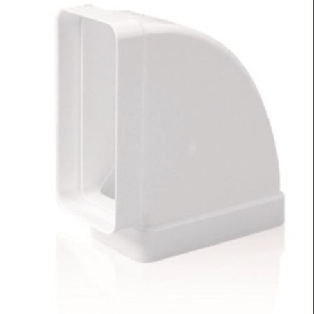 CODO RECT.HORIZ. TUBO EXTRACCION PVC 90   150X75MM