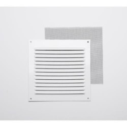 REJILLA S/B 0,8 C/MOSQ. LACADO BLANCO 15X15 002783