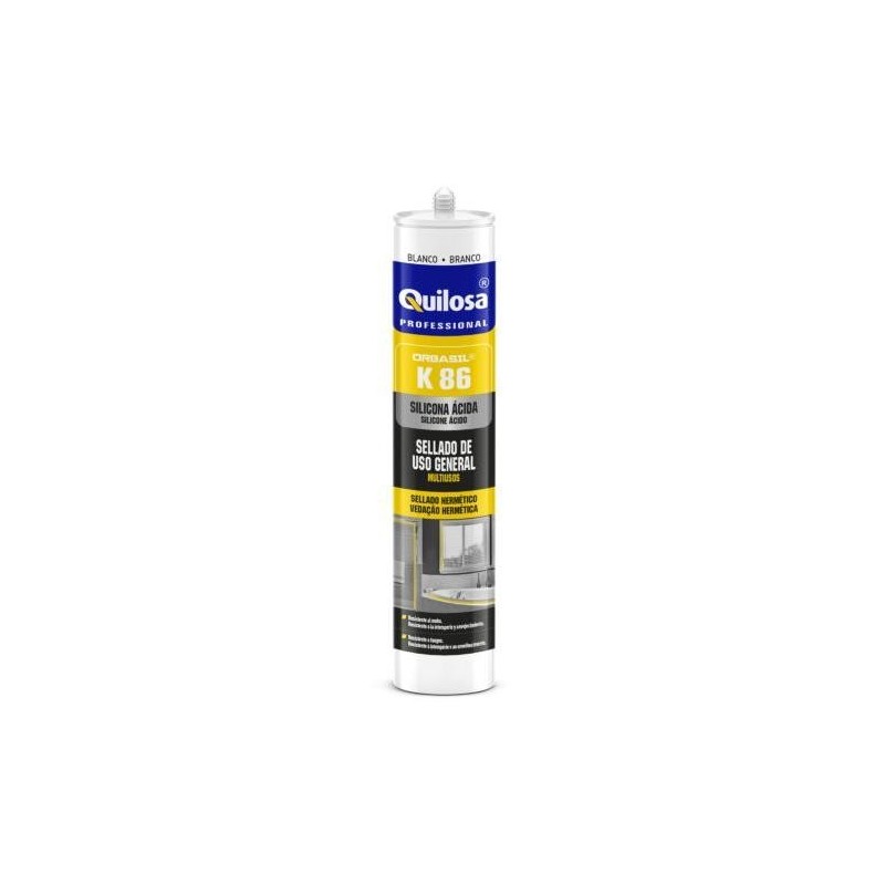 SILICONA ORBASIL K86/300 ML. TRANSLUCIDA 812