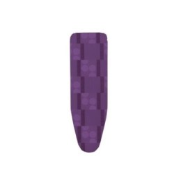 FUNDA PLANCHA MULETON LOGOS MALVA 140X55 FUR004
