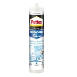 SILICONA BAÑO SANO SANITARIA TRANS. 280 ML. 965762
