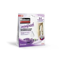 DESHUMIDIFICADOR PERCHA MINIFRESH LAVANDA 2X50 GR.
