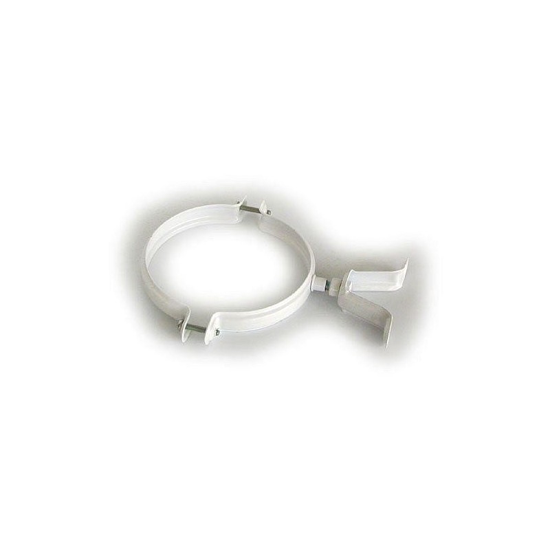 ABRAZADERA REGULABLE 125 MM. ALUMINIO BLANCO
