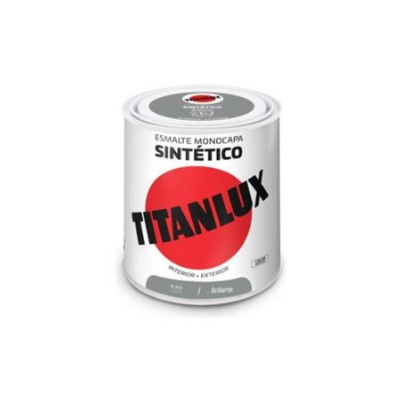 ESMALTE TITANLUX 250ML 520 001 GRIS PLATA