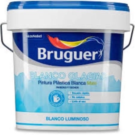 PINTURA PLASTICA BLANCO GLACIAR MATE 15L 5208048
