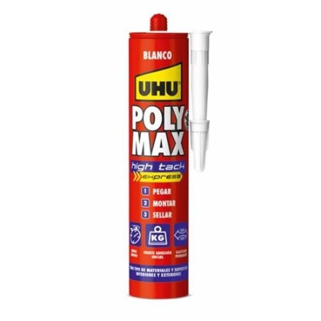 ADH. POLY MAX HIGH TACK EXPRESS BCO.CAR. 425 GR.