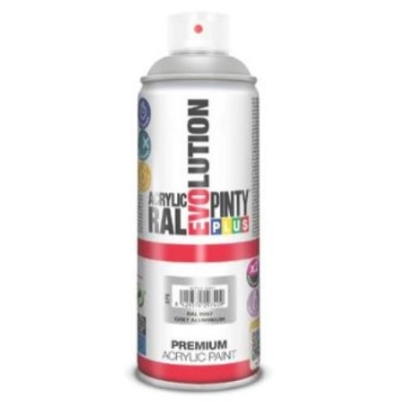 PINTURA SPRAY ACRILICA 520 GRIS ALUMINIO  RAL9007