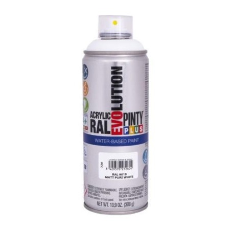 PINTYPLUS EVOLUTION 520CC MATT PURE WHITE RAL9010
