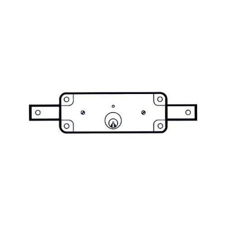 CERRADURA PUERTA METALICA 1511-V MCM