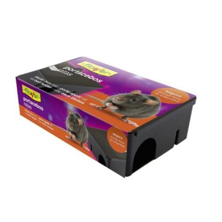 CAJA PORTACEBOS RATAS 7.5X24.5X14.5CM. 20545