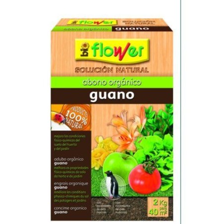ABONO ORGANICO GRANULADO GUANO 2KG. 70521