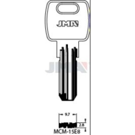 LLAVES JMA LATON SEGURIDAD MCM-15E8