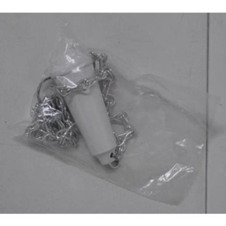TIRADOR WC RECTO PLASTICO CON CADENA TANQUE ALTO