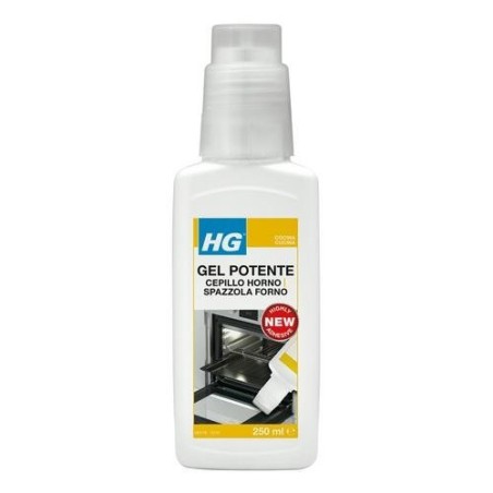 GEL LIMPIADOR POTENTE CON CEPILLO PARA HORNO 250ML