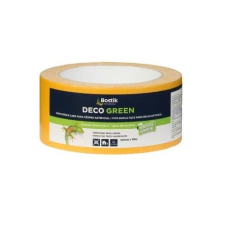 CINTA DOBLE CARA DECO GREEN 5CM.X10M. 30817117