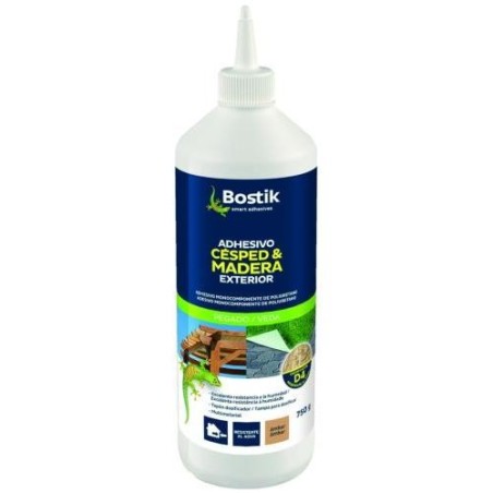 ADHESIVO CESPED & MADERA EXTERIOR BIBERON 750GR.