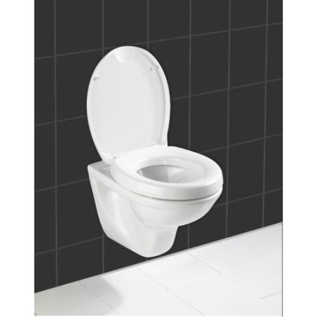 TAPA WC C/ALZADOR 5 CM. Y CAIDA LENTA COMFORT